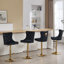 Tabouret de comptoir pivotant à hauteur réglable avec structure en métal-108939430-108939428