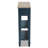 Kailey 2-Low Shelves Single Drawer Console Table in Brown/Blue, 29.62'' H X 31.34'' W X 9.83" L-1521261016-1521261017
