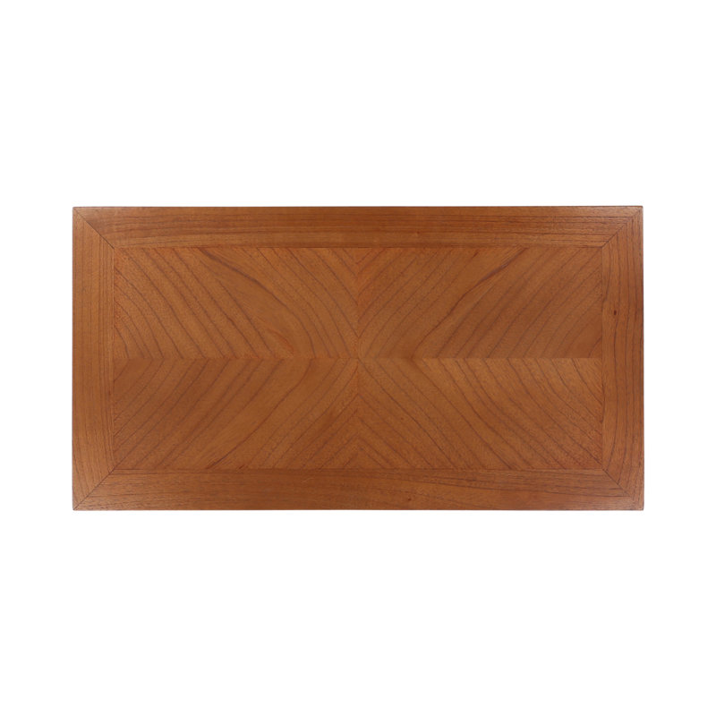  Regis Natural Mindi Wood 2-Drawer Chest