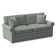 Bedford 86" Rolled Arm Loveseat with Reversible Cushions