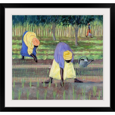 «Driston Women Gardening, 2005» par Tilly Willis, reproduction d'art