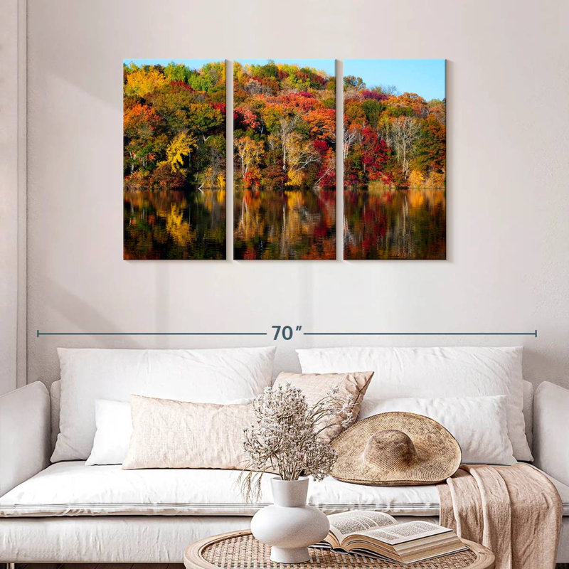 Forêt d'automne Alvord, H 28 po x l 45 po