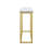 Wallace & Bay Marb White Sofa Table