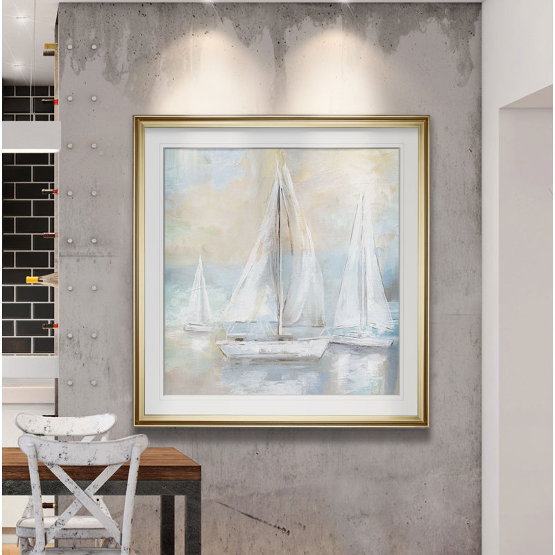 Anaee Reggina Autumn Forest - reproduction d'art sur toile tendue, H 16 po x l 16 po x P 2 po, Impression encadrée, Doré
