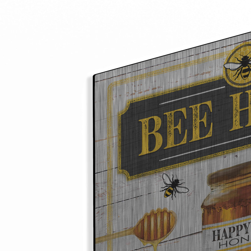 «Honey» par Mollie B Art, H 24 po x l 24 po