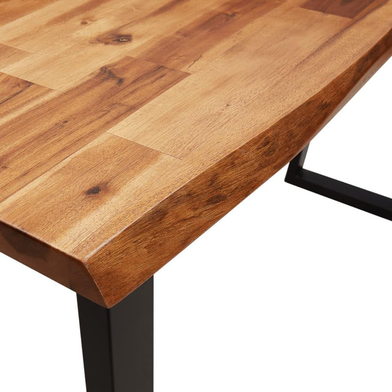 Alvyn Solid Wood Top Console Table, 55"W x 15.7"D x 31.5"H