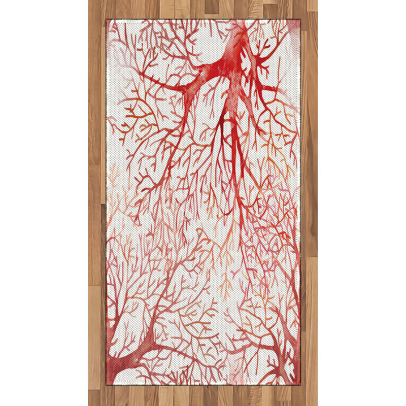 Tapis décoratif Coral, Rectangle 2 pi 7 po x 5 pi