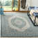 Auburn Light Grey/Teal Indoor/Outdoor Rug