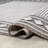 Hardit High-Low Modern Diamond Border Brown/Ivory Indoor/Outdoor Rug-2125989798