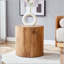 Table basse cylindrique à motif moderne-1385128078-1385128076
