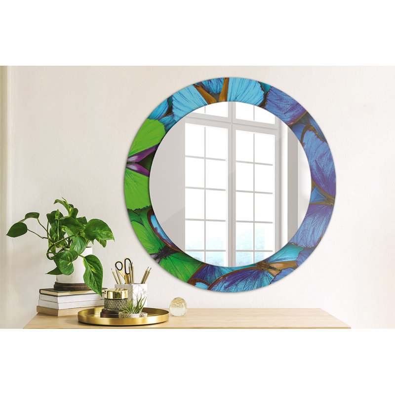 Huldar Glass Flat Wall Mirror