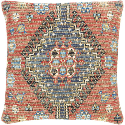 Vince Cotton Blend/Jute/Polyester/Polyester Blend Throw Square Pillow