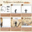 Papier peint adhésif autocollant, style bohème, voyage, inspiration, plumes, éléments floraux, art mural auto-adhésif et amovible-793599548