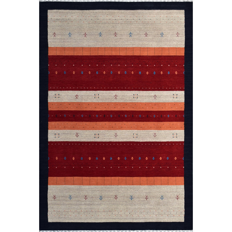 Striped Area Rug, Rectangle 7'9" x 9'9"