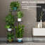 Support à plantes à 4 niveaux pour l'intérieur et l'extérieur-1166157338