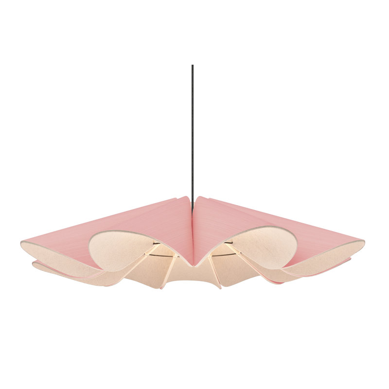 Luminaire suspendu Delfina, Rose