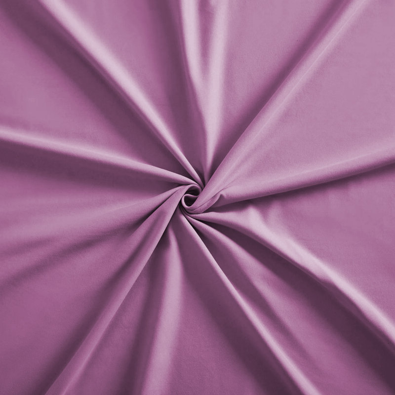 Extra Deep 200 Thread Count 100% Brushed Cotton Fitted Sheet, Single (3'), Purple