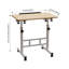 Adjustable Metal Base Computer Desk-1711456572