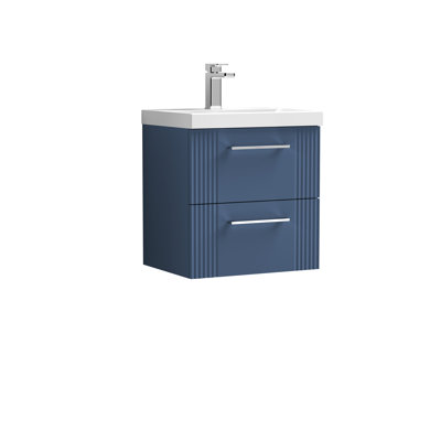 Deco 510mm Single Bathroom Vanity with Integrated Vitreous China Basin