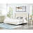 Velvet Wingback Platform Bed, Queen-500666377-500666379