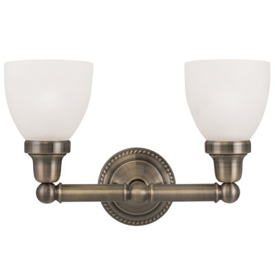 Éclairage pour meuble-lavabo 2 lumières Esqueda