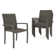 Outdoor Patio Square Dining Table with Dining Chairs