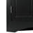 Modern Black Triangle Bathroom Cabinet With Adjustable Shelves & Elegant Look For Home Organization-995594850