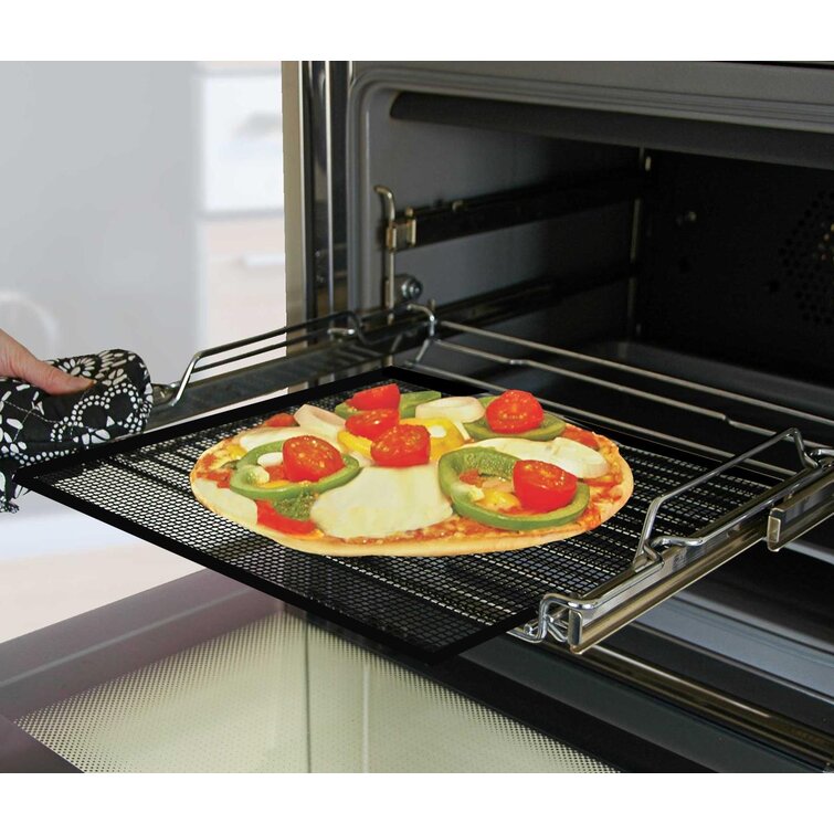 Cooks Innovations Non-Stick Crisper Oven Liner Set- Reusable Dishwasher  Safe Mat