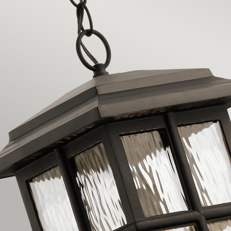 Ferina Outdoor Hanging Lantern, Old Bronze