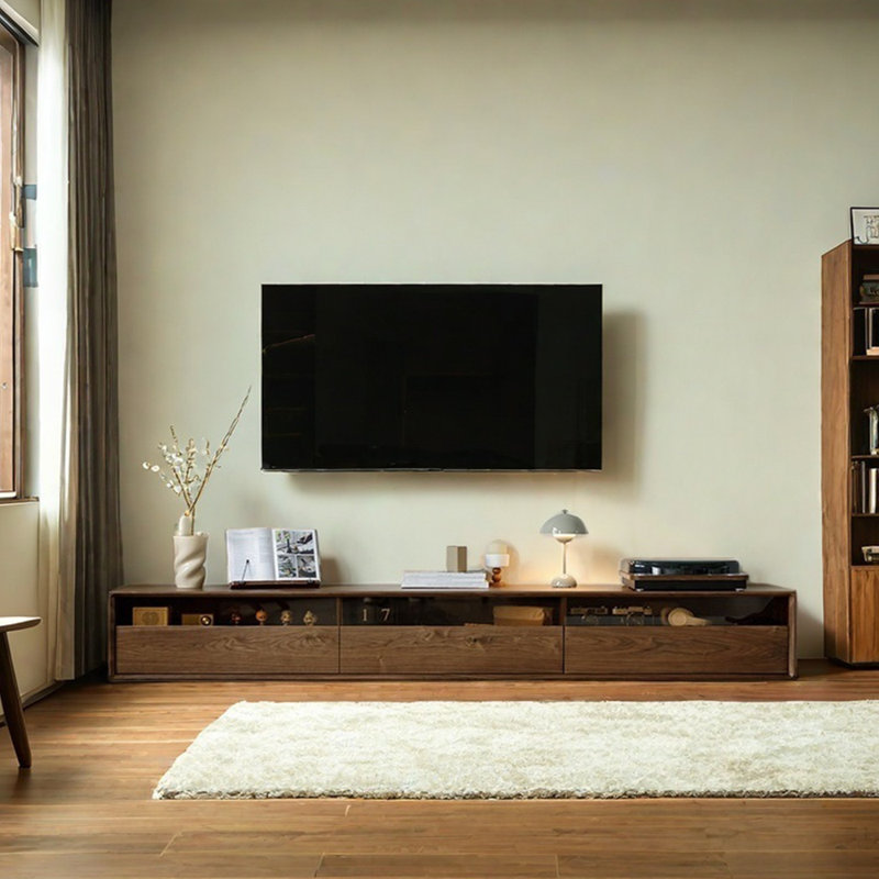 Meuble télé Modern Minimalist, 86.61"