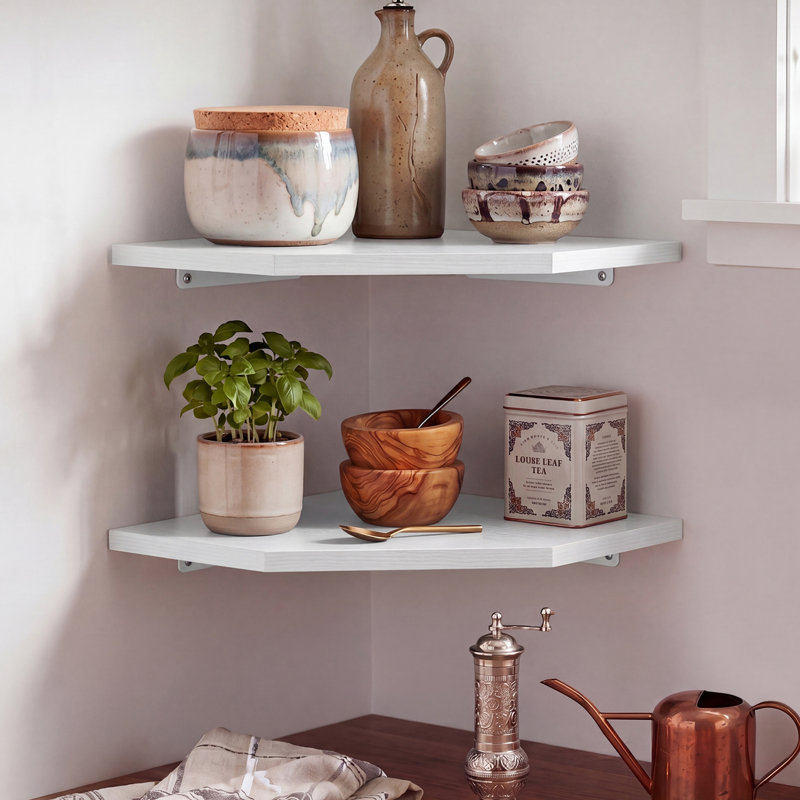 MDF Corner Shelf