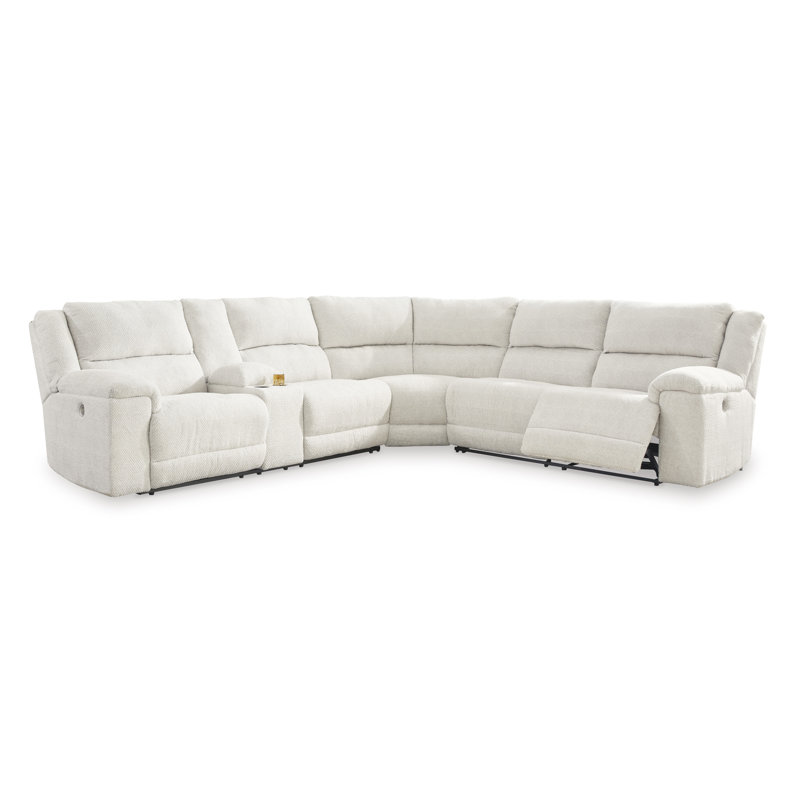Keensburg 3-Piece Power Reclining Sectional, 43" H x 124" W x 110" D