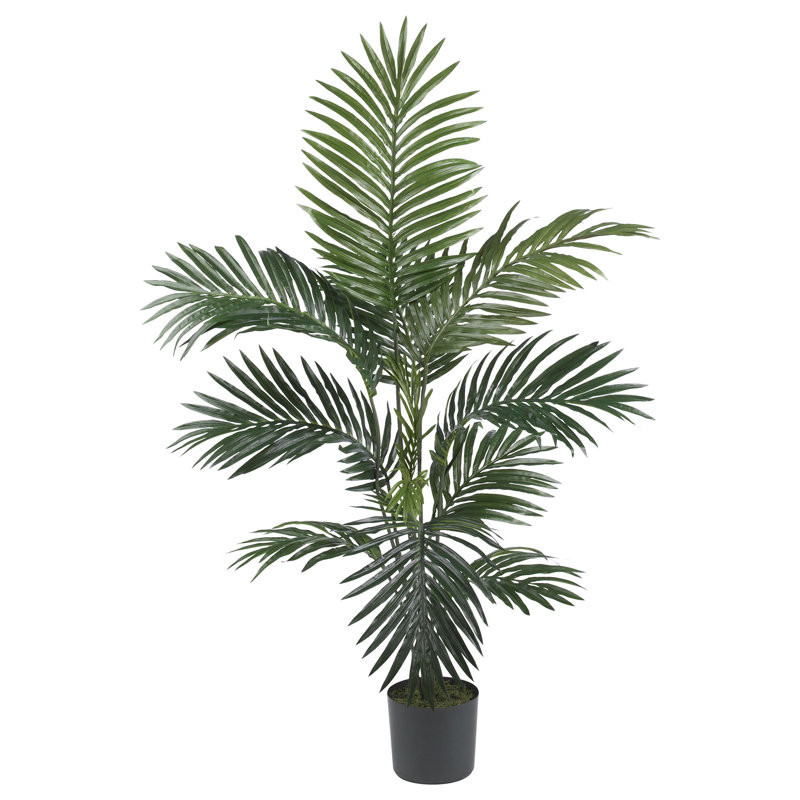 Palmier artificiel Callum en pot, H 48 po