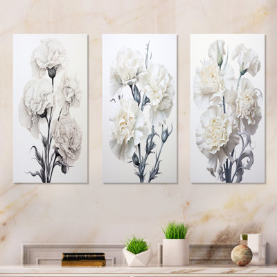 Oeillets monochromes minimalisme - œillets, ensemble de 3