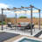 Purple Leaf Aluminium Pergola with Canopy-61830301-102355371