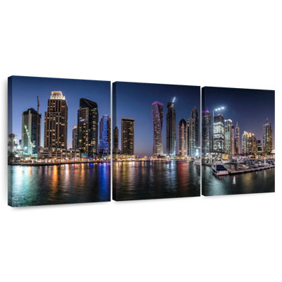 Sireci Dubai Marina After Dark