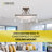 Keeter Glass Semi Flush Mount-102054555-102054556