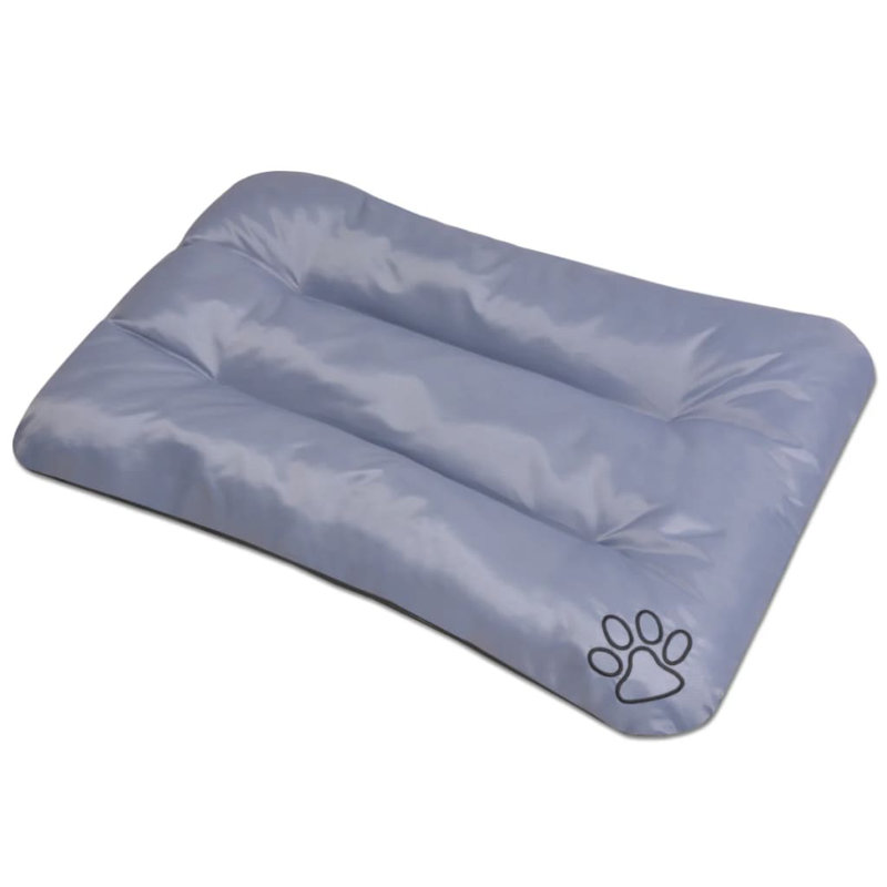 Matelas pour chien, H 4,7 po x l 45,3 po x P 27,6 po, Gris