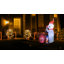 Bocal de Noël gonflable avec ours polaire et pingouins