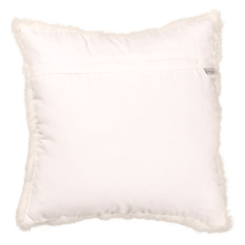 Crossbreed Moonlight Pillow, White, Square, 24"H x 24"W