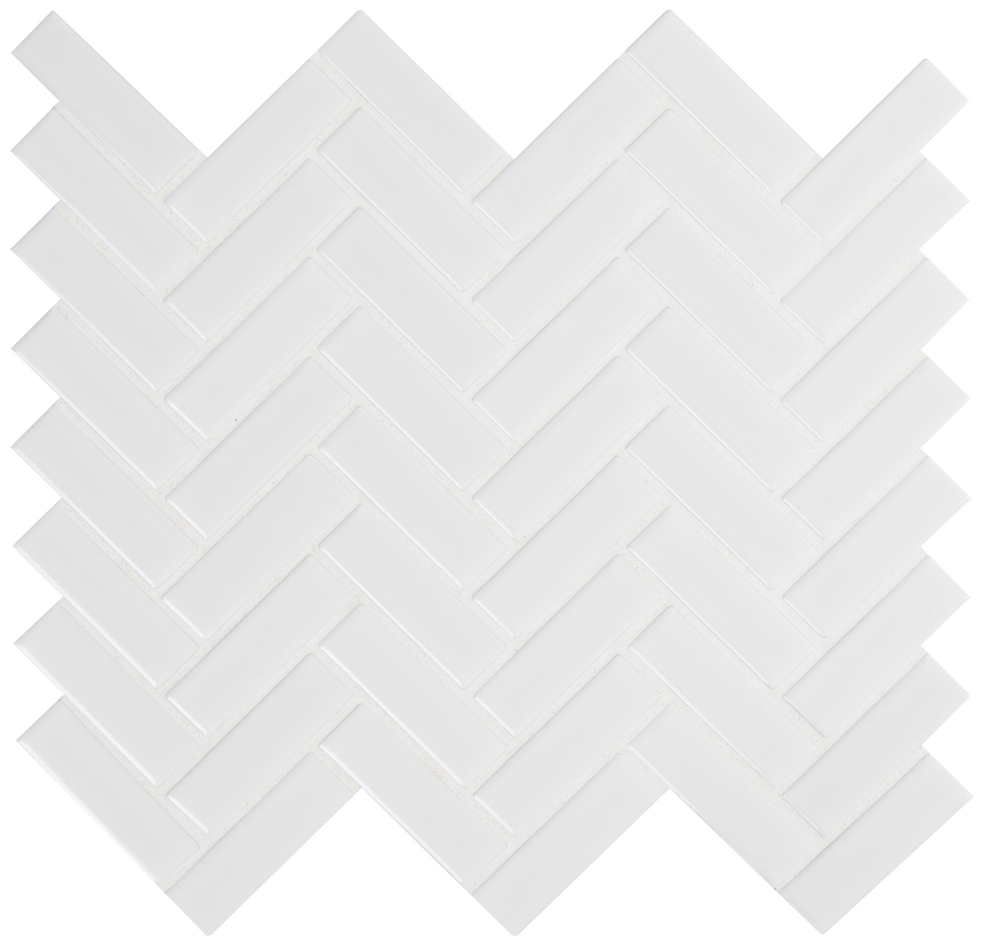 Msi Domino 1 X 3 Porcelain Herringbone Mosaic Wall And Floor Tile And Reviews Wayfair 5254