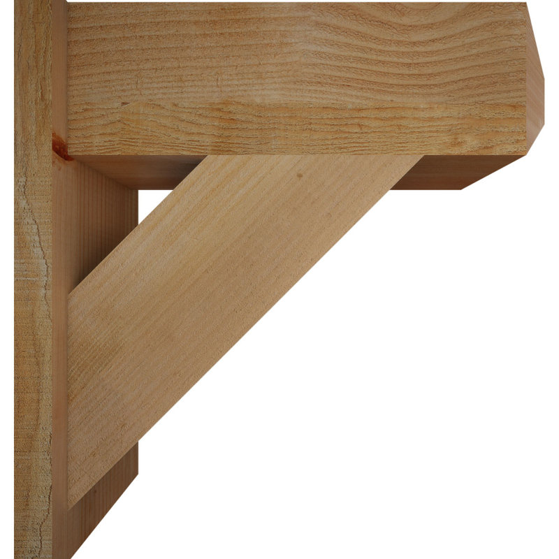 Artisan traditionnel en bois rustique, P 22 po x H 22 po, Sapin Douglas de 8 po (sciage brut)