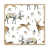 Toile naturelle avec cadre flottant