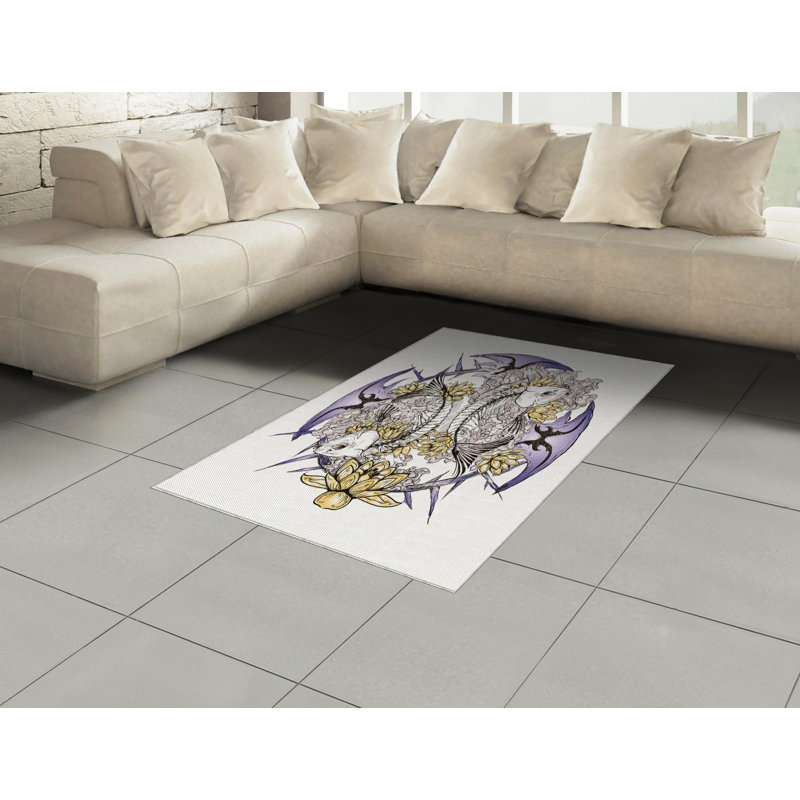 Rayford Mixed Area Rug, Rectangle 120 x 180cm