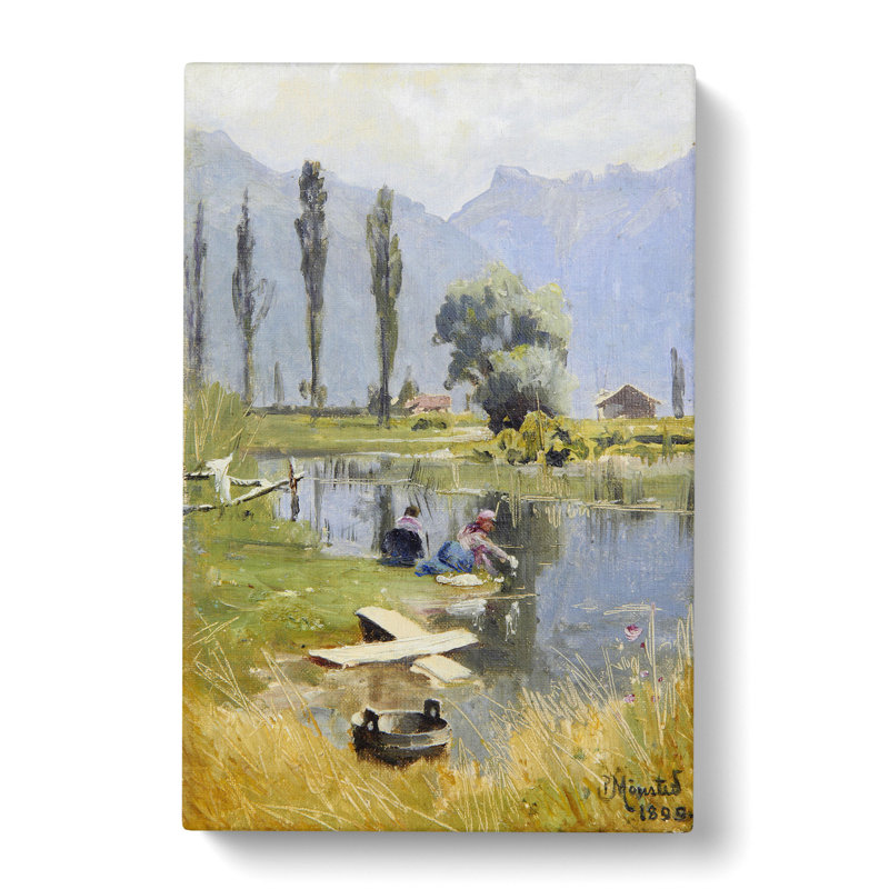 Laundry Day by Peder Mork Monsted - Wrapped Canvas, 76cm H x 50cm W x 3cm D