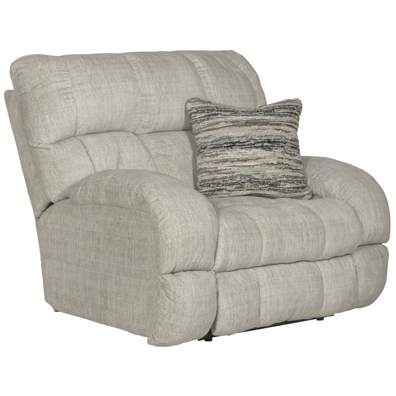 Fauteuil inclinable standard Annaliisa, 100 % polyester beige, Manuel