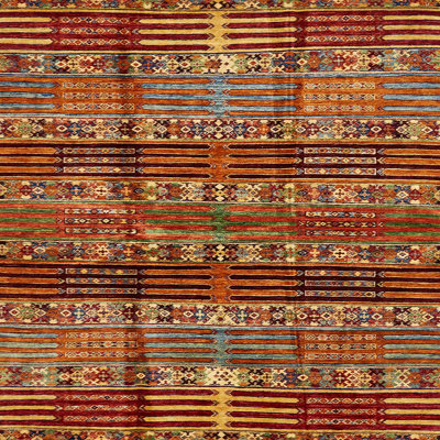 Tapis abstrait moderne 681