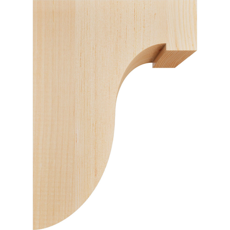 Del Monte Corbel, H 14 po x l 5,5 po x P 10 po, Sapin de Douglas, Lisse