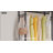 44.9'' Metal Rolling Freestanding Garment Rack-70559001