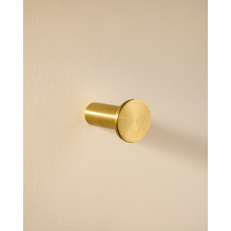 Towel Hook Stainless Steel made 5cm, Gold